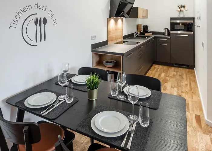 Apartment Goethe Palais Zauberlehrling 4p L Lift L Parkplatz I Zentrum I Helios Aue (Saxony)